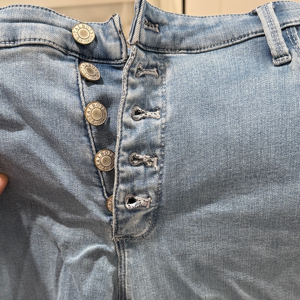 Talbots High Rise Light Blue Jeans